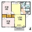 福山市日吉台1丁目の間取図