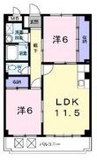 福山市春日町6丁目の間取図