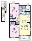 福山市神辺町大字川南の間取図