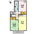 福山市西新涯町1丁目の間取図