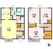 福山市水呑町の間取図