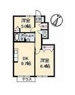 福山市奈良津町1丁目の間取図