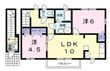 福山市坪生町6丁目の間取図
