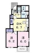 福山市神辺町大字川北の間取図