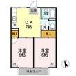 府中市府中町の間取図