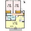 府中市鵜飼町の間取図