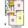 府中市鵜飼町の間取図