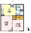 府中市出口町の間取図