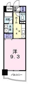 福山市千代田町1丁目の間取図