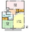 福山市神辺町大字新徳田の間取図