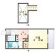 尾道市門田町の間取図