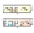 尾道市高須町の間取図