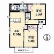 福山市千田町2丁目の間取図