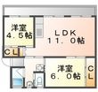笠岡市旭が丘の間取図