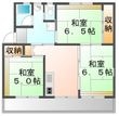 笠岡市旭が丘の間取図