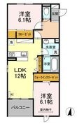 福山市光南町2丁目の間取図