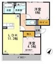 福山市多治米町6丁目の間取図