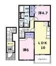 福山市沼隈町大字草深の間取図