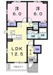 府中市高木町の間取図