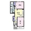 府中市高木町の間取図