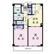 府中市中須町の間取図