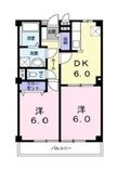 府中市中須町の間取図