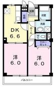 府中市中須町の間取図