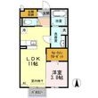 尾道市高須町の間取図