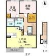 尾道市高須町の間取図