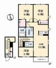 府中市高木町の間取図