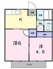 福山市神辺町大字川北の間取図