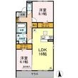 福山市大門町4丁目の間取図