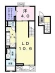 福山市新涯町2丁目の間取図