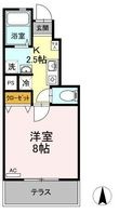福山市明神町2丁目の間取図
