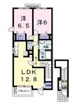 福山市春日町3丁目の間取図