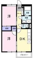 府中市高木町の間取図