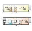 尾道市高須町の間取図