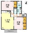 尾道市高須町の間取図