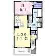 福山市沖野上町5丁目の間取図