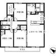 福山市木之庄町1丁目の間取図