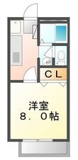 福山市春日町1丁目の間取図