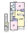 福山市山手町5丁目の間取図