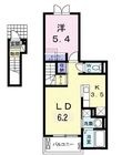 福山市多治米町1丁目の間取図