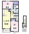 福山市駅家町大字万能倉の間取図