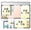 尾道市新高山３丁目の間取図