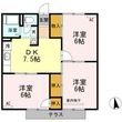 府中市出口町の間取図