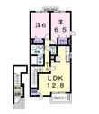 福山市山手町4丁目の間取図