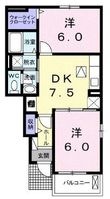 福山市駅家町大字万能倉の間取図