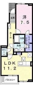 福山市駅家町大字近田の間取図
