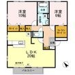 福山市引野町南1丁目の間取図
